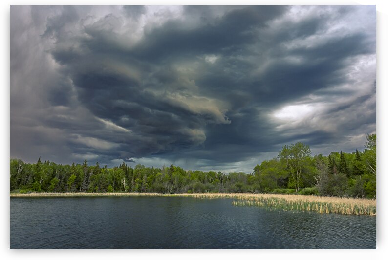 Sunset Under Stormy Sky by Marc Gilbert Photography