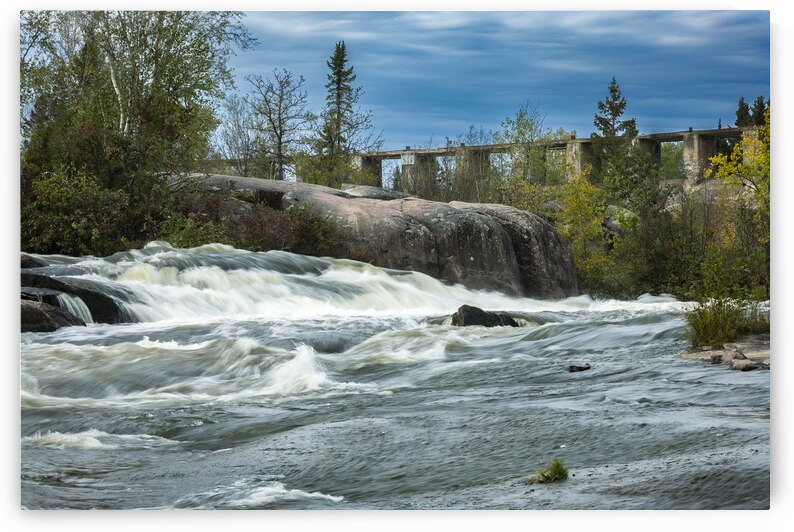 Falls by the Ruins by Marc Gilbert Photography