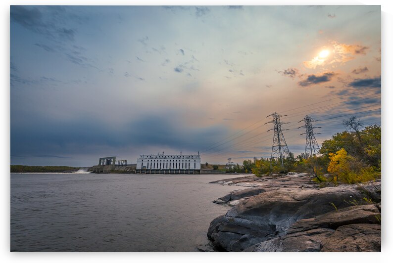 Great Falls Dam by Marc Gilbert Photography
