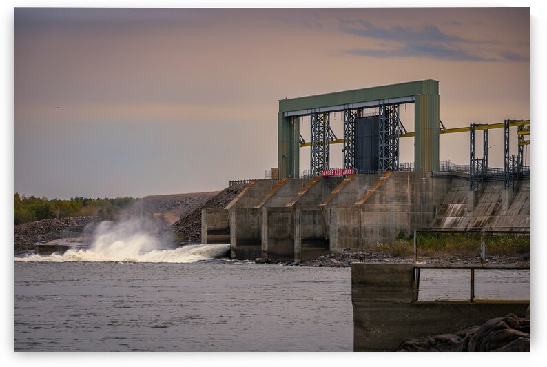 Great Falls Spillway by Marc Gilbert Photography