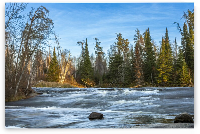 Falls at Pine Point Rapids by Marc Gilbert Photography