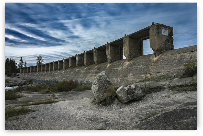 Dam Ruins by Marc Gilbert Photography