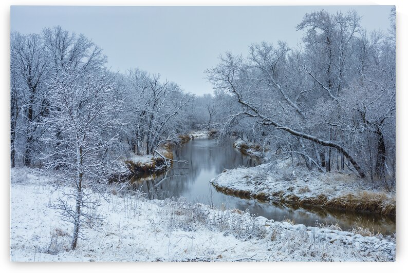 Freezing River by Marc Gilbert Photography