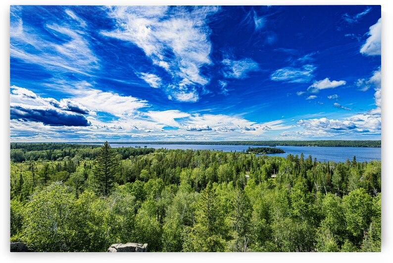 Looking at Falcon Lake by Marc Gilbert Photography