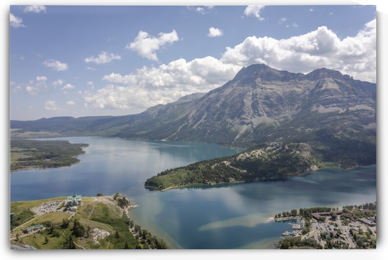 Waterton Lakes View by Marc Gilbert Photography