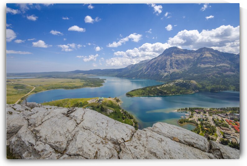 Waterton Lakes View by Marc Gilbert Photography