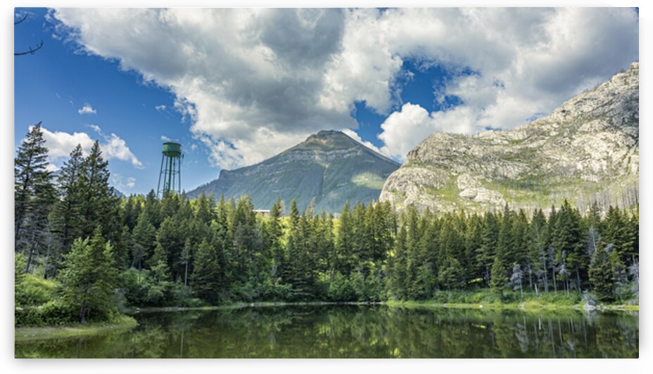 Reflections at Waterton by Marc Gilbert Photography