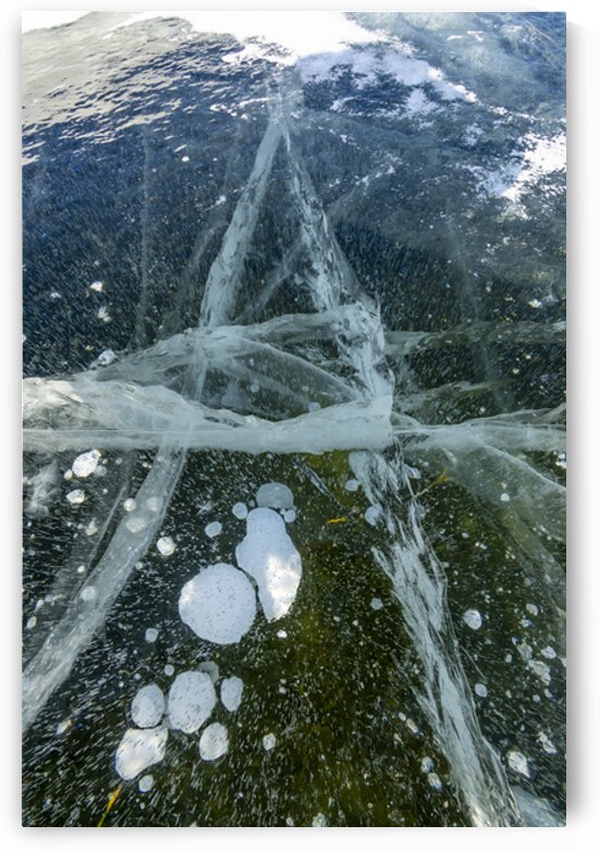 Frozen Fractures by Marc Gilbert Photography