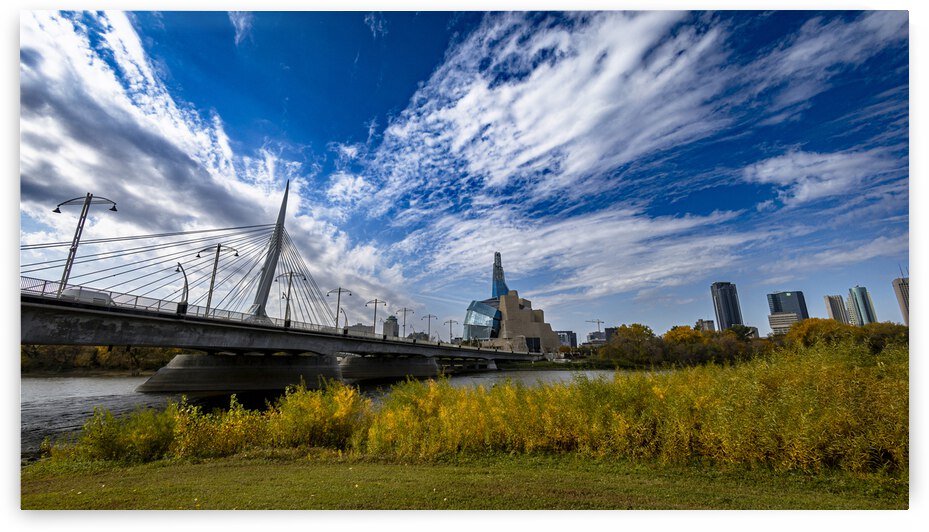 Provencher Bridge in the Fall by Marc Gilbert Photography