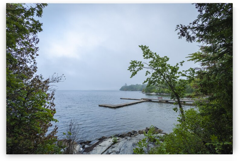 Manitoba Pioneer Camp Dock by Marc Gilbert Photography