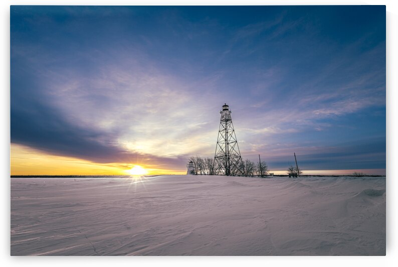 Gull Harbour Light House by Marc Gilbert Photography