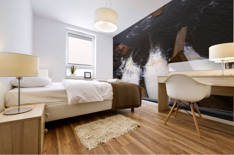 Spillway at Powerview Pine Falls Mural print