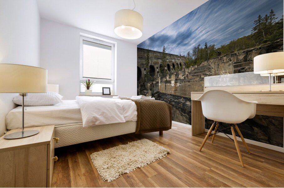 Amongst the Ruins Mural print