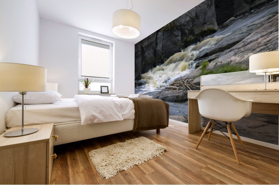 Whitemouth Falls Mural print