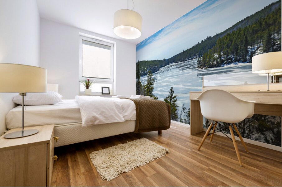 Lake Thaw on the Canadian Shield Mural print