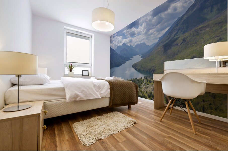 Above It All: Waterton’s Bear Hump Vista Mural print