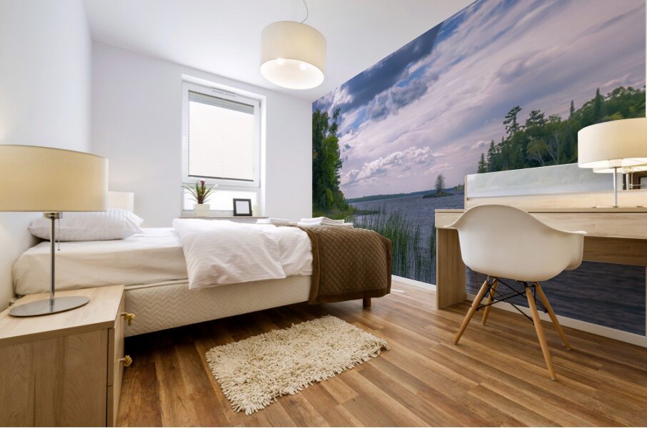 Serene Solitude Mural print