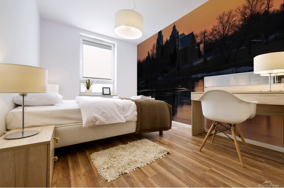 Ste-Agate Church Mural print