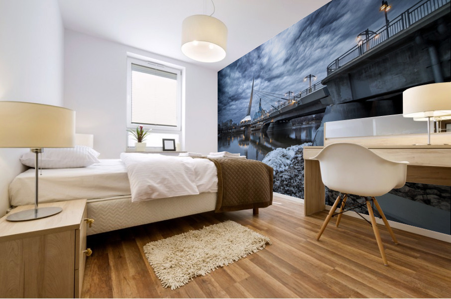 Esplanade Riel Mural print