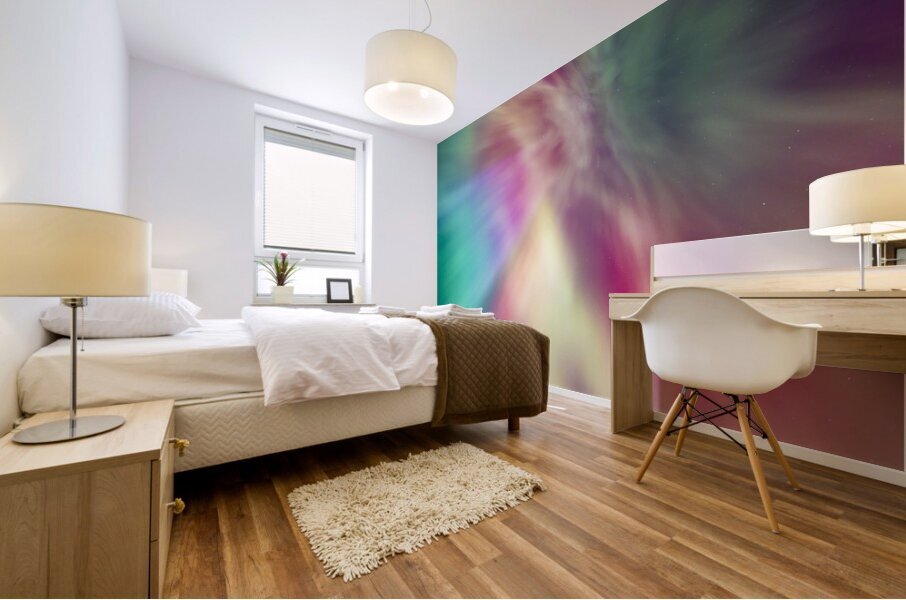 Northern Lights Mural print