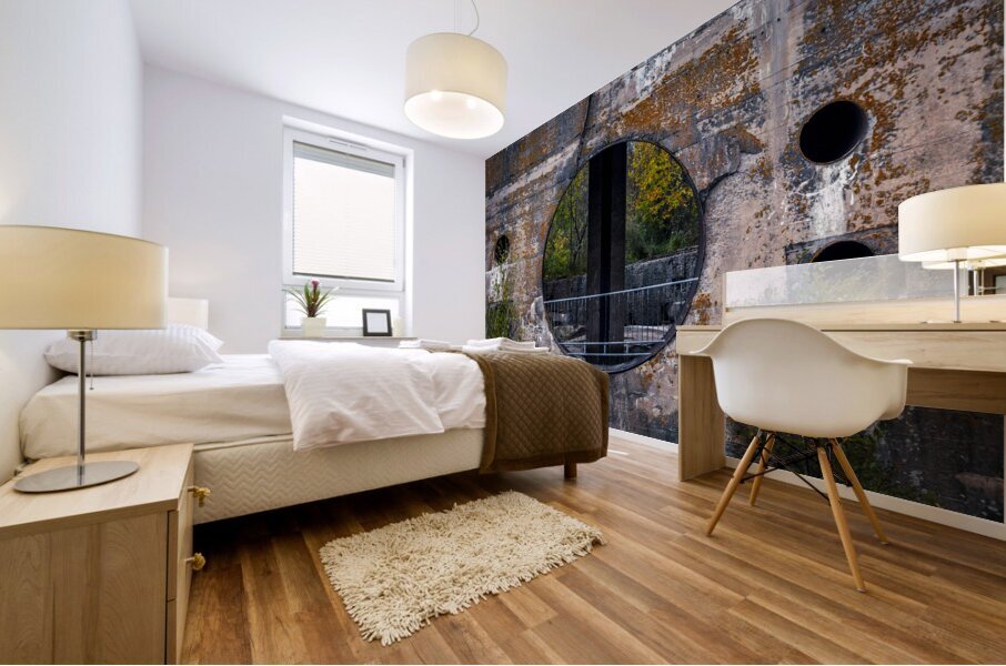 Turbine Hole Mural print