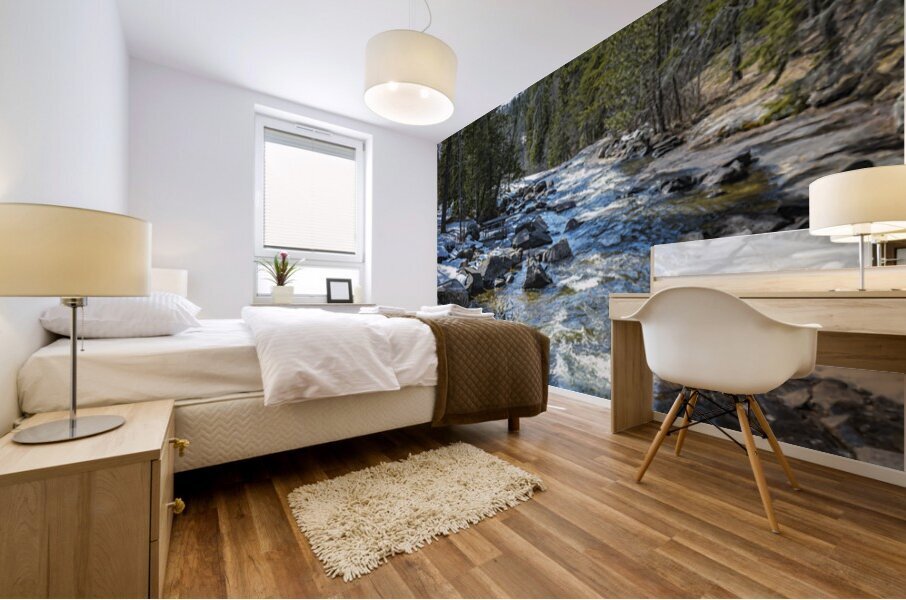 Cascading Waters Mural print