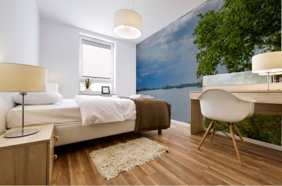 Lake of the Woods Shore Mural print