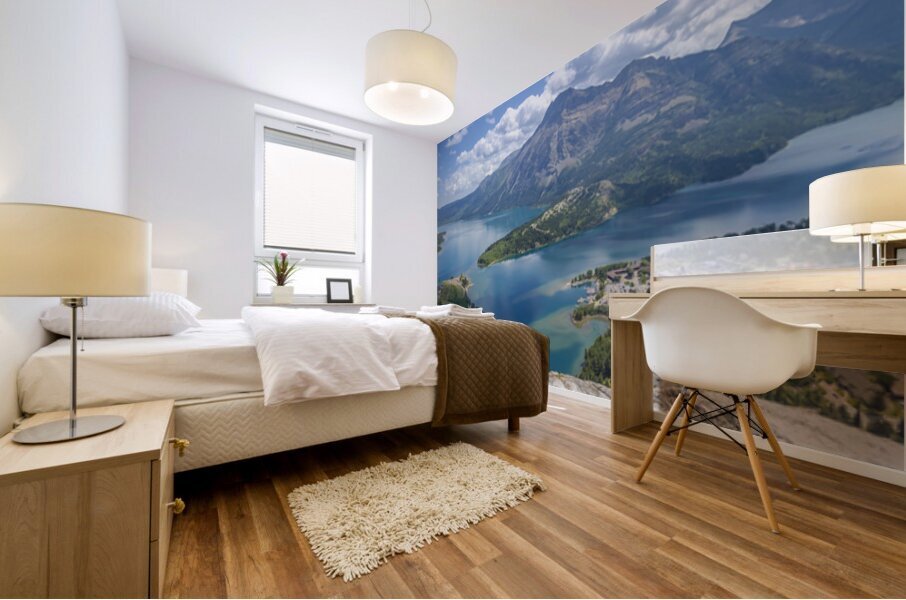 Above It All: Waterton’s Bear Hump Vista Mural print