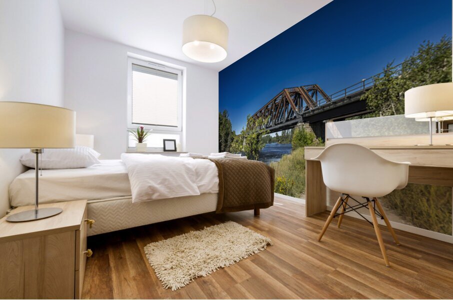 Tunnel Island Trail Mural print