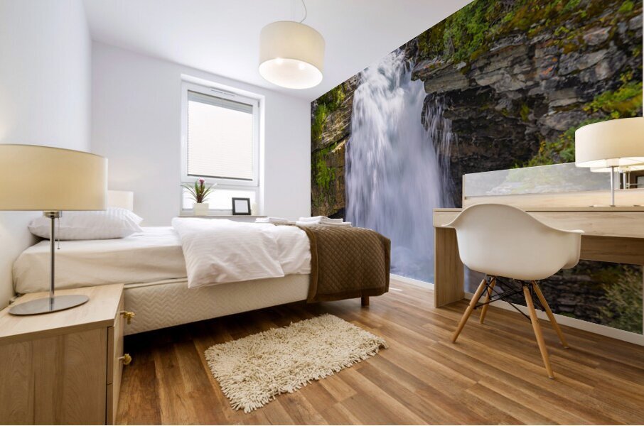 Blackiston Falls Mural print