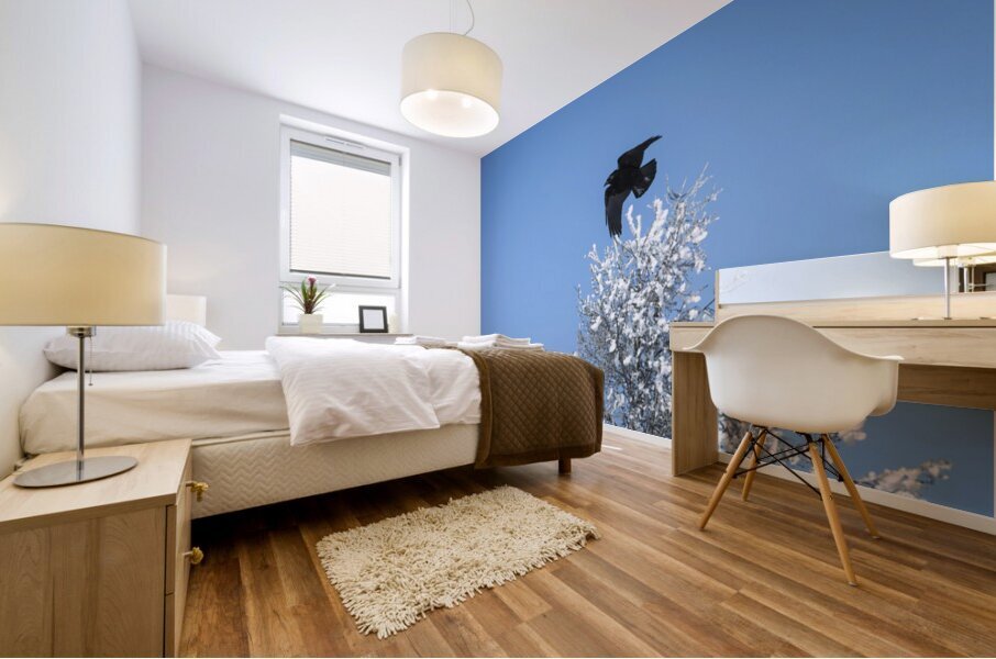 Winter Flight Mural print