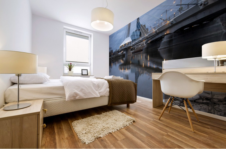 Esplanade Riel Mural print