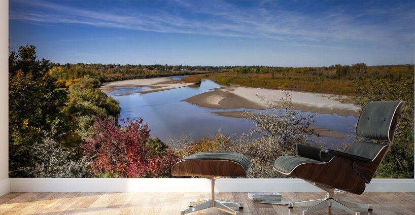 North Saskatchewan River Wall Murals
