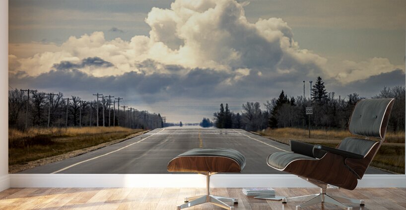 Highway to Cloud Mountain Wall Murals