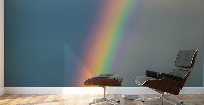 Rainbow in the Prairies Wall Murals