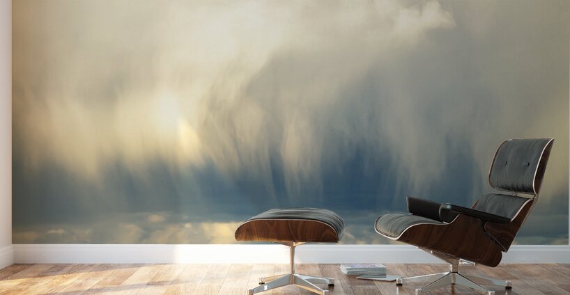Rain Cloud Wall Murals