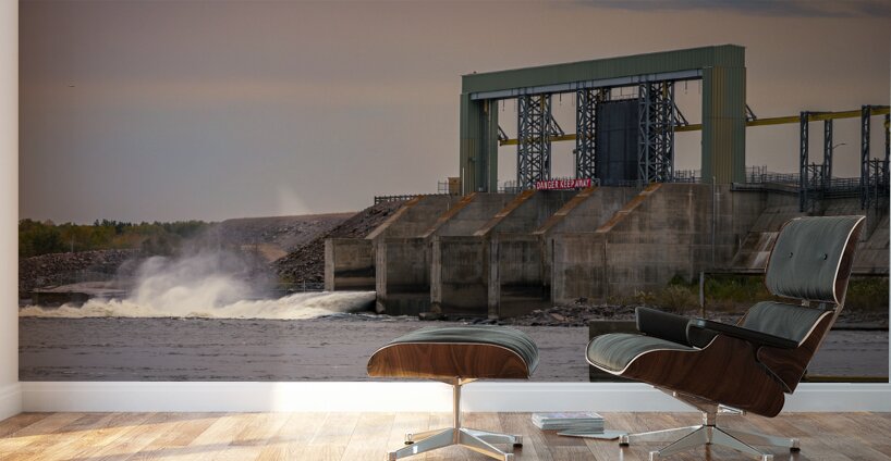 Great Falls Spillway Wall Murals