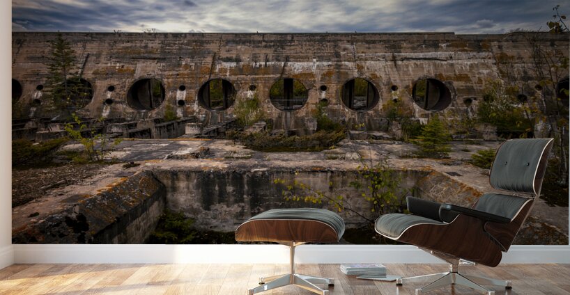 Dam Ruins Wall Murals