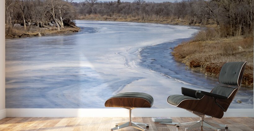 Melting on the Red Wall Murals