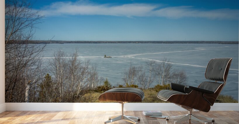 Island on West Hawk Lake Wall Murals