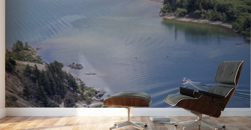 Boating on Waterton Lakes Wall Murals