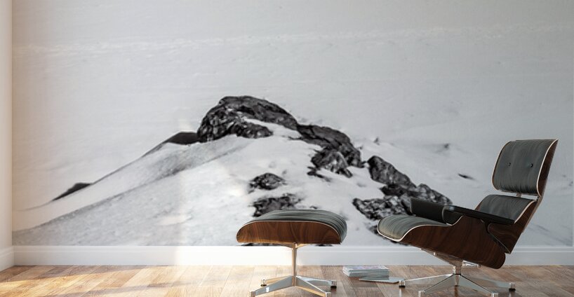 Winter Rock Ridge Wall Murals