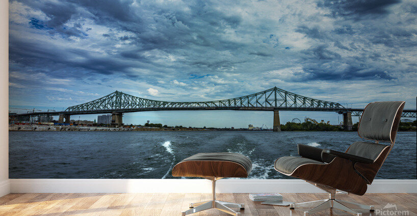 Pont Jacques Cartier Bridge Wall Murals