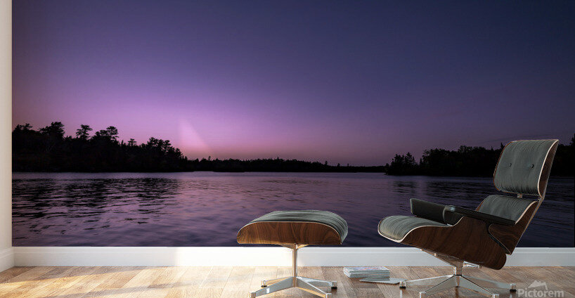 Shoal Lake Sunset Wall Murals