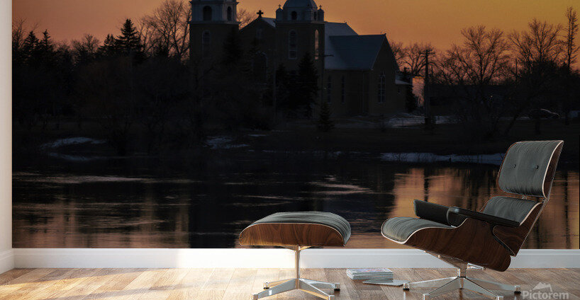 Ste-Agate Church Wall Murals