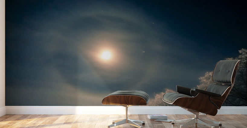 Moon Halo Wall Murals