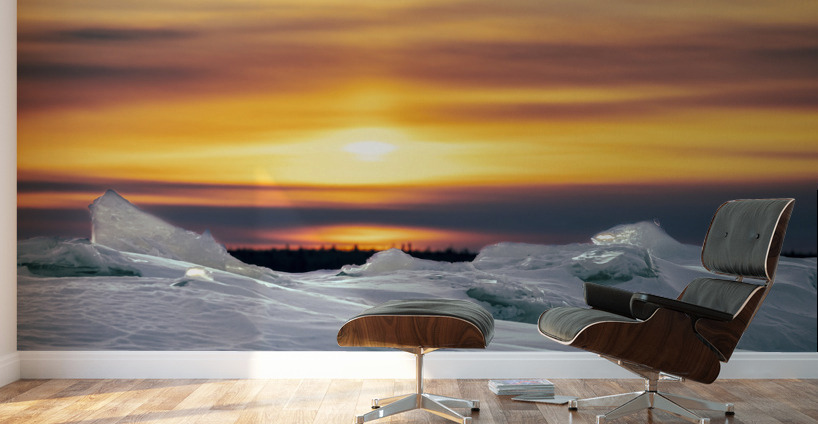 Fire and Ice Wall Murals