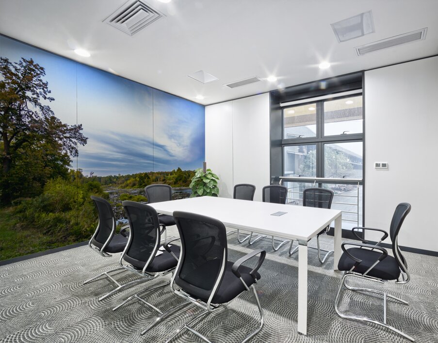 Riverbed Wall Printing