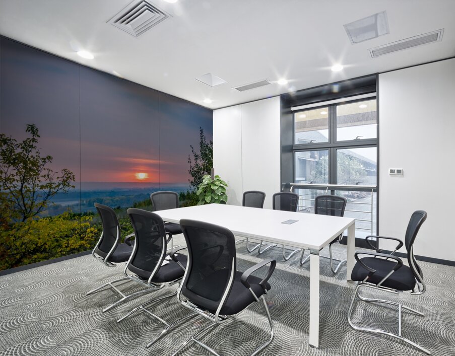 Red Wine Sunset Wall Printing