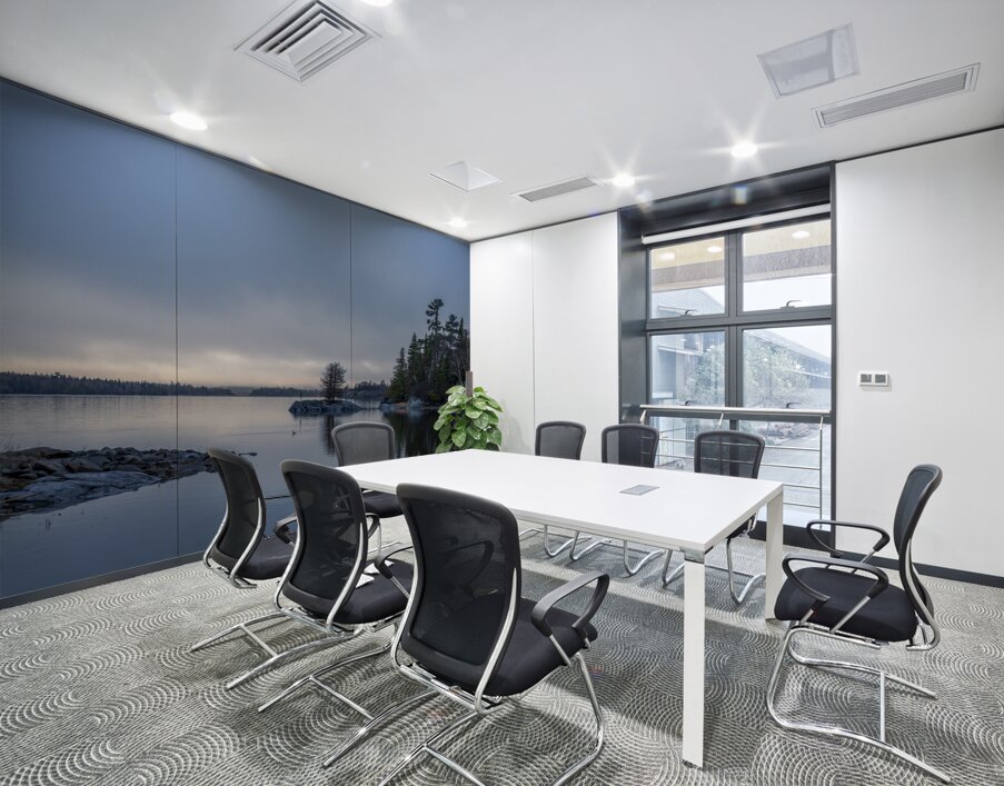 Sunrise by Shoal Lake Wall Printing